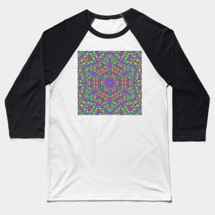 Psychedelic Designs Baseball T-Shirt